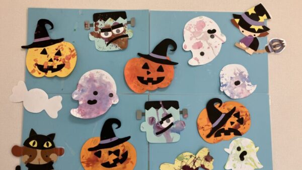 🎃ハロウィン飾りの完成